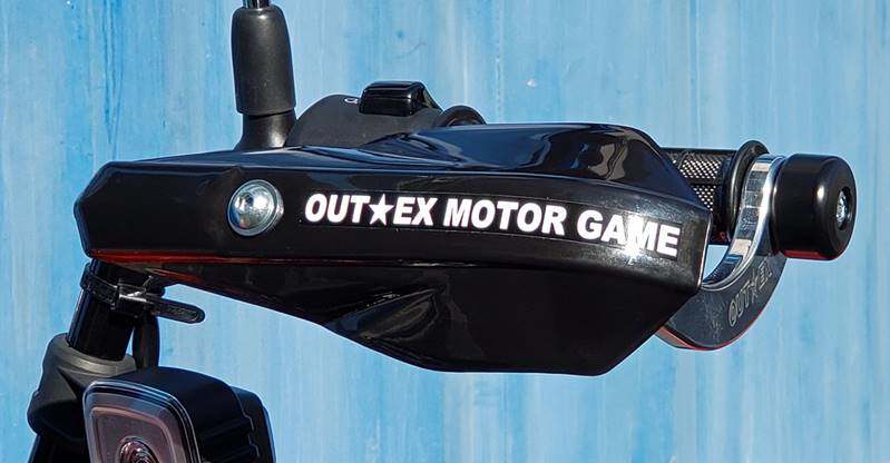 OUTEX アウテックス 【オプションパーツ】振動吸収レバーガード VALG-Z用 ハンドプロテクターZA ハンドガード・ナックルガード ハンドル周辺パーツ ハンドル 2