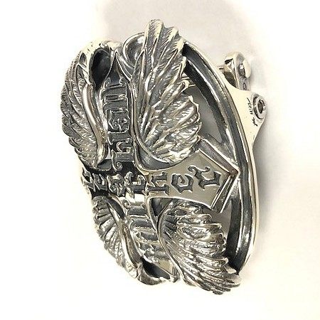 ���ʲ�K&W ��Bill Wall Leather(�ӥ륦������쥶��)��Logo w/wings �٥�ȥХå��� ����¾���ѥ�륰�å� ���ѥ��