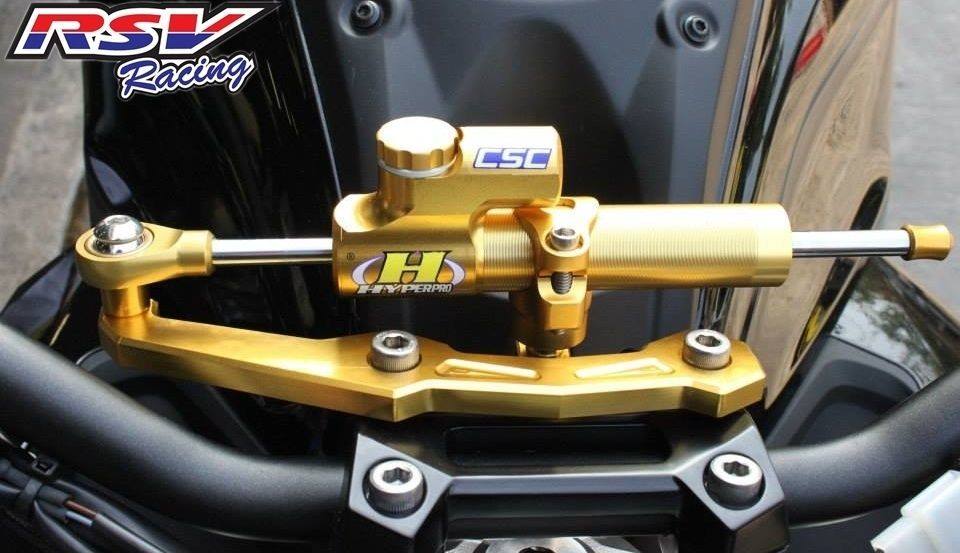 RSV racing アールエスブイレーシング Bracket Dumper Z800 Ohlins／Yss KAWASAKI ...