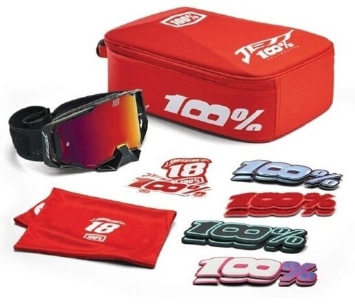 100％ ヒャクパーセント 【ゴーグル】ARMEGA [アルメガ] Jett Lawrence LE Kit オフロードゴーグル アパレル