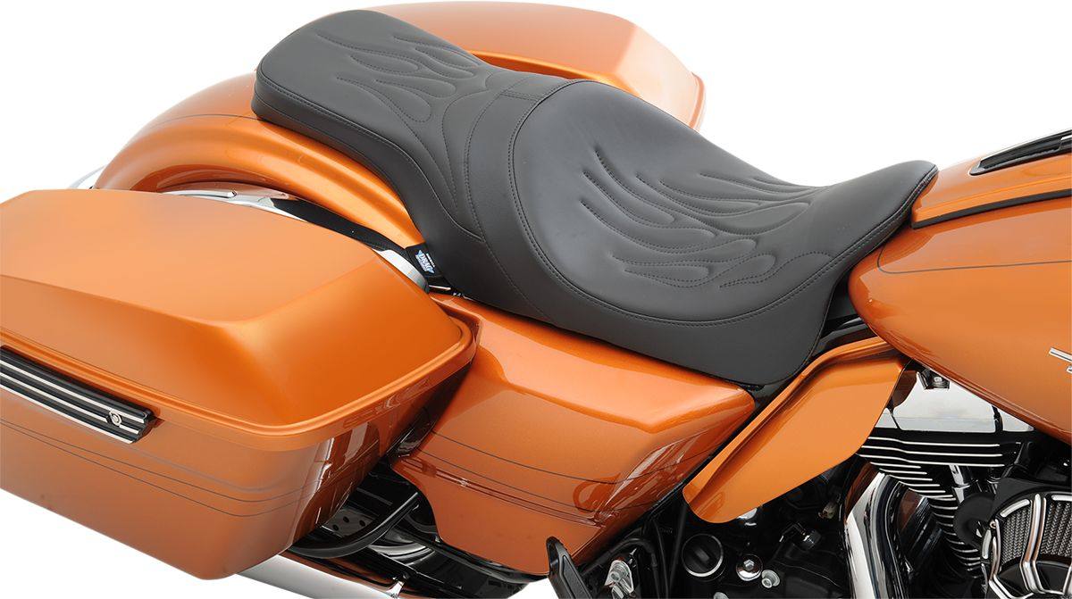 Drag Specialties ドラッグスペシャリティーズ シート 2UP PRED FLM 2008-17FL 【SEAT 08-17FL [0801-0953]】 HARLEY-DAVIDSON ハーレーダビッドソン シート関連 外装