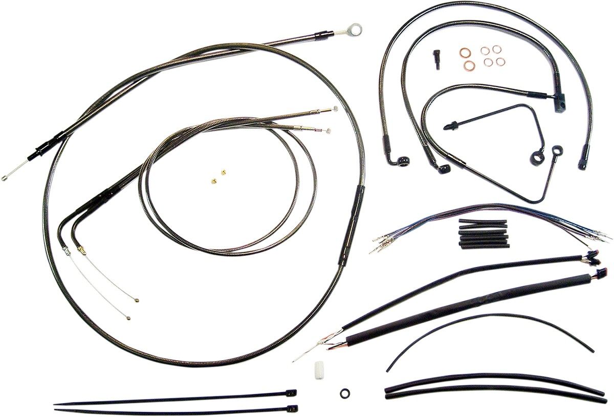 MAGNUM マグナム CONTROL CABLE KIT BP [0610-1007] Deluxe EFI - FLSTN 2011 2014 Fat Boy FLSTF Lo FLSTFB FLS Slim Heritage Classic FLSTC HARLEY-DAVIDSON ハーレーダビッドソン ブレーキワイヤー・ブレーキケーブル ブレーキ