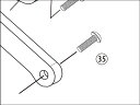 ENDURANCE エンデュランス 【レース専用】 35.BUTTON BOLT M8×20 [4ポジションバックステップキット：補修部品] CBR250RR(2017-) HONDA ホンダ