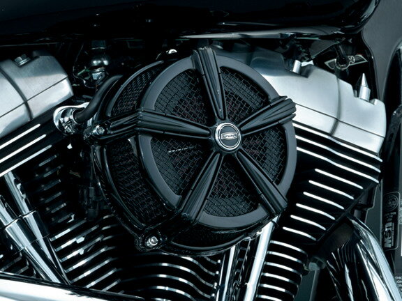 Kuryakyn クリアキン Mach 2 エアクリーナー Sportster [スポーツスター] 07-12 HARLEY-DAVIDSON ハーレーダビッドソン エアクリーナー・エアクリーナーエレメント 吸気関連 エンジン