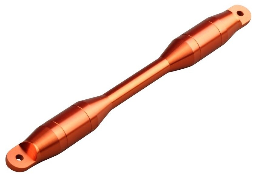 ■商品概要【素材／材質】アルミアルマイト／メッキ仕上げ【サイズ】・シャフト長：226mm・最大径：22.2mm・シャフト＋クランプ長：274mm■詳細説明ハンドルバーのしなりを抑え、ハンドリングの安定化をサポート。シャフトとクランプは別売りで設定しておりますので、色々なカラー組み合わせが可能です。シャフト部の太さの最大径を22.2mmに設定いたしましたので、ビッグスクーター等では、汎用品のハンドルクランプホルダー等もご使用いただけます。スーパーアップバー／ハイアップバー／リンガーロッカーズバー等に適合。■注意点※クイックリリースハンドルブレース用シャフトです。クイックリリースブレースクランプと共にご使用ください。※FUSION使用可※商品画像内、26：マットグレー、29：マットブラックは、正しくは26：マットブラック、29：マットグレーとなります。あらかじめご了承ください。※画像には他のカラー、商品が含まれています。※メーカー都合により商品の仕様変更がある場合がございます。ご了承ください。