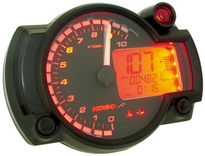 KOSO �������� RX2N+ LCD�ޥ���᡼���� ¿��ǽ���������ԡ��ɥǥ�����᡼���� �᡼���������󥸥��������ط� ������