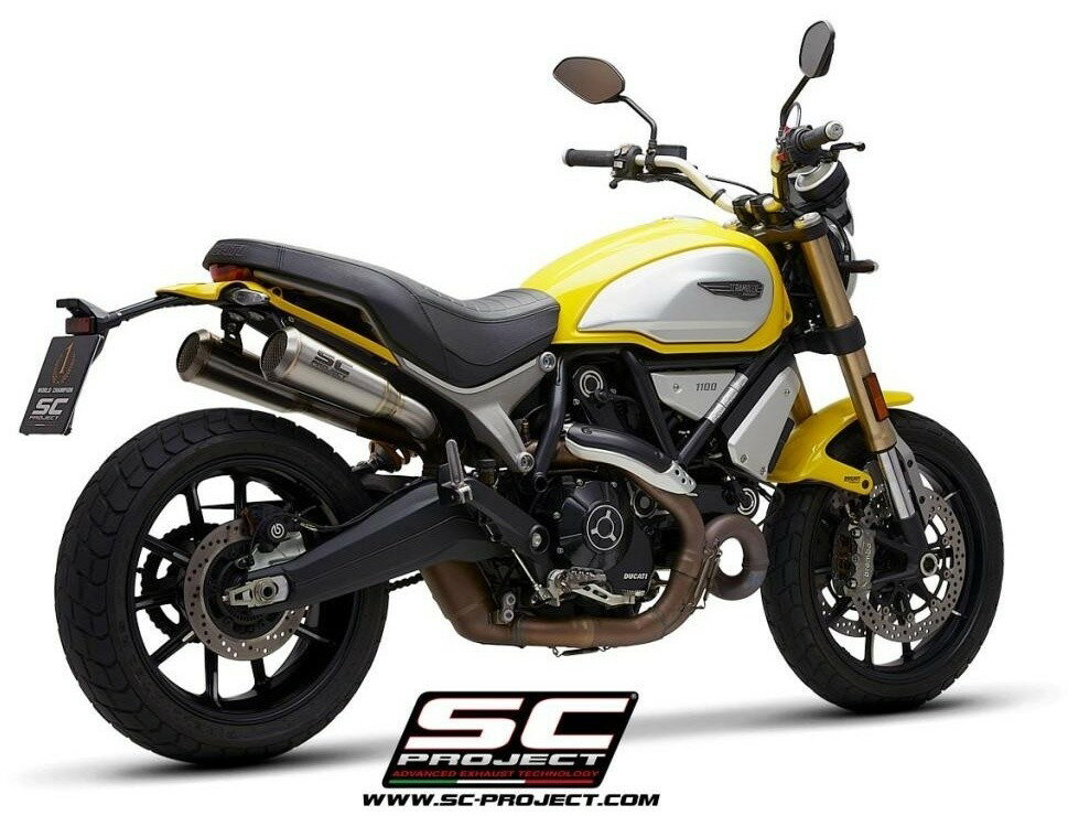 SC-PROJECT SCプロジェクト コニック ’70s ツイン スリップオンサイレンサー【公道走行可】 SCRAMBLER 1100 SPECIAL SPORT DUCATI ドゥカティ スリップオンマフラー マフラー