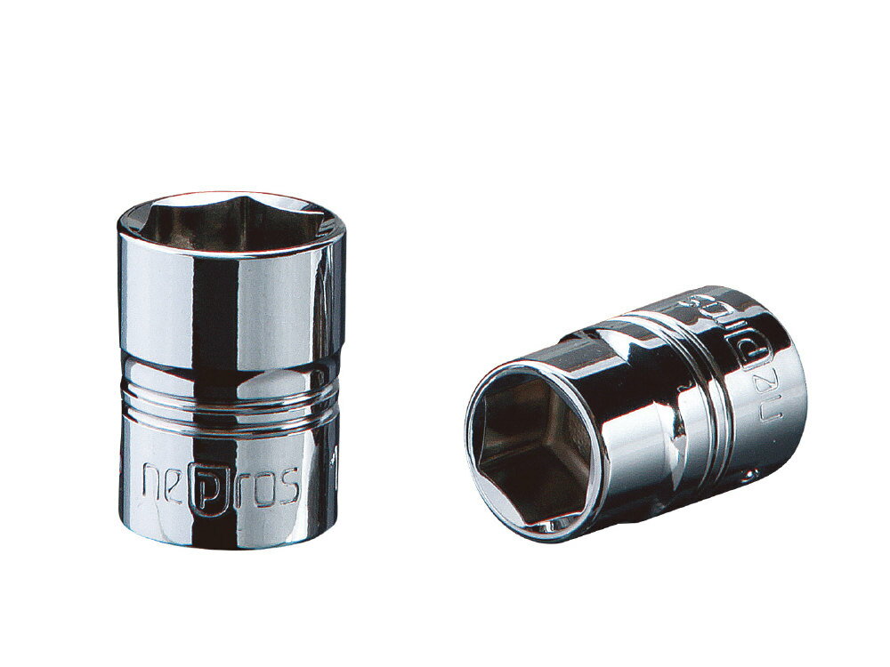 KTC Nepros ネプロス 6.3SQ ソケット 六角 その他、ソケット ハンドツール サイズ：(S：inch)：11/32／..
