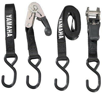 US YAMAHA 北米ヤマハ純正アクセサリー YAMAHA ラチェットタイダウン (Yamaha Ratcheting Tie Downs)