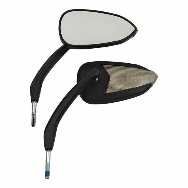 MCS エムシーエス FURY LEDウィンカーミラーセット【FURY LED TURN SIGNAL MIRROR ...