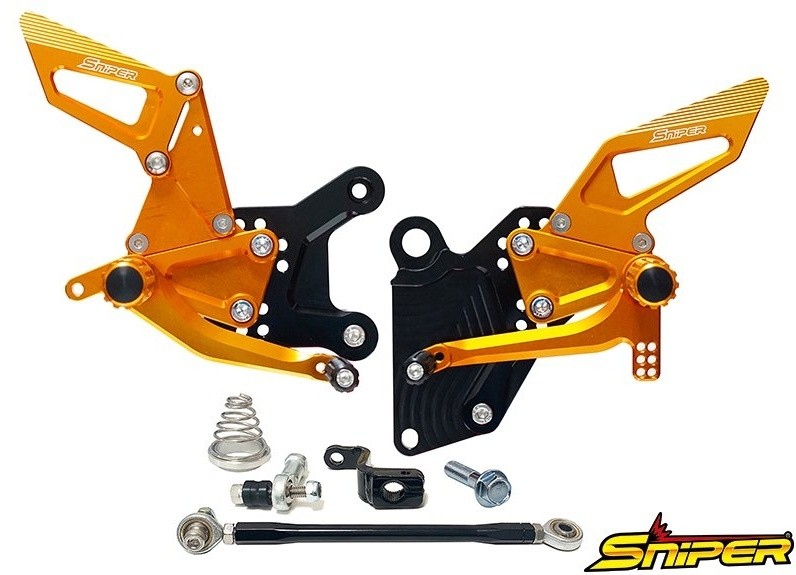 SNIPER スナイパー レース用 バックステップ NINJA250 NINJA400 KAWASAKI カワサキ ステップ 足回り