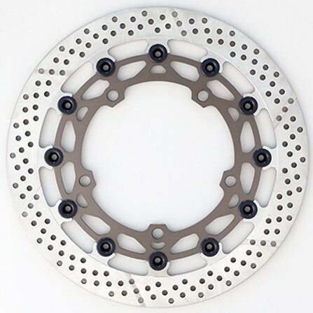 SUNSTAR サンスター ワークスエキスパンド フロントディスクローター Z900 Z900RS CAFE KAWASAKI カワサキ ブレーキディスクローター ブレーキ 右用 / フローティングピンカラー：ブラック / フローティングタイプ：フルフローティング