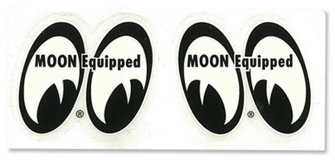 MOON EYES ムーンアイズ Equipped ステッカー ステッカー・デカール 外装