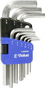 E-Value イーバリュー 六角棒レンチセット ミリ ELHW09NL その他、ヘックスレンチ ヘックスレンチ ハンドツール