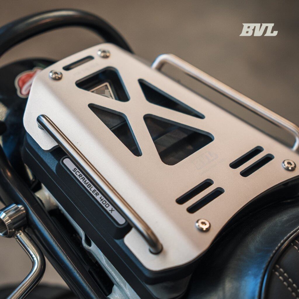 BVL ビーヴィーエル リアキャリア SCRAMBLER 400X TRIUMPH トライアンフ 外装