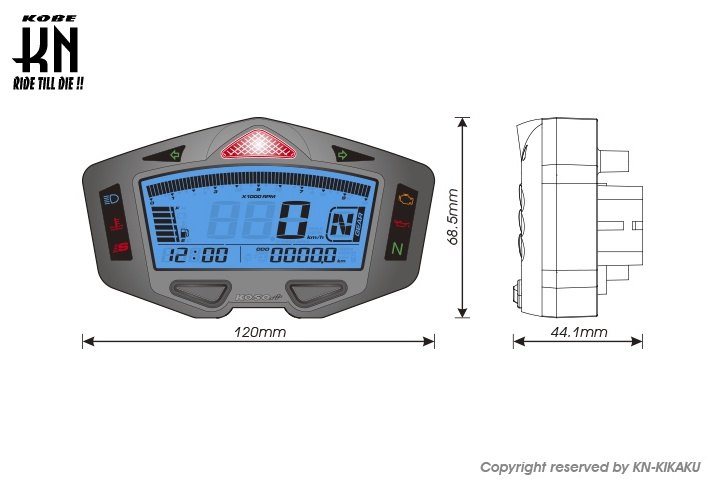 KOSO �������� DB-03R �ޥ���᡼���� ¿��ǽ���������ԡ��ɥǥ�����᡼���� �᡼���������󥸥��������ط� ������