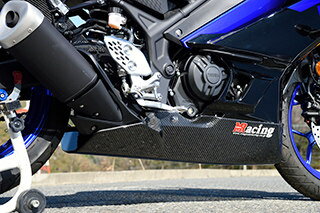 Magical Racing マジカルレーシング アンダーカウルトレイ YZF-R25 YZF-R3 YAMAHA ヤマハ アンダーカウル カウル関連 外装 タイプ：綾織りカーボン製 / MagiVeilセラミックコーティング：なし