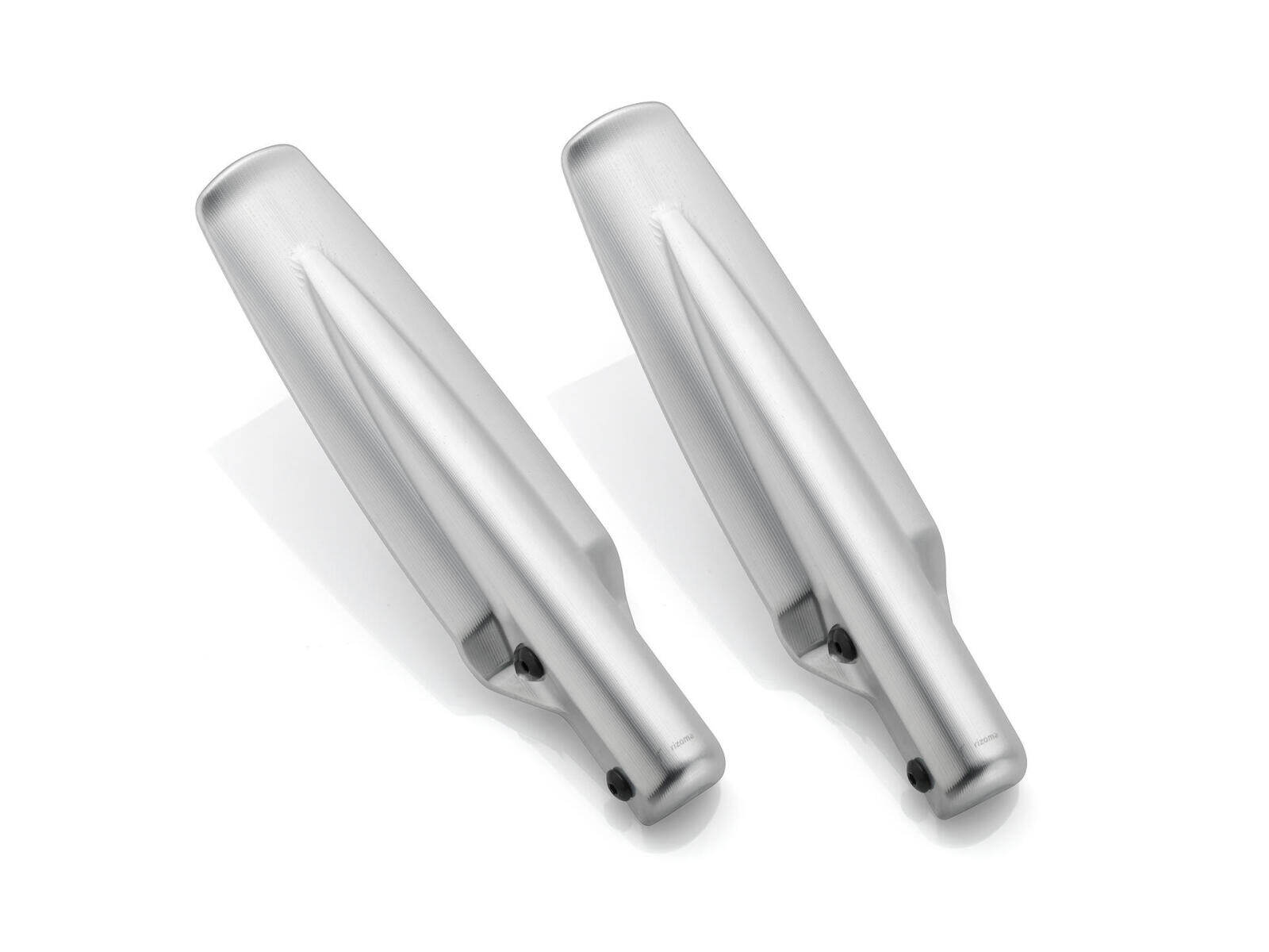 rizoma リゾマ フロントフォークチューブガード Scrambler 800 Cafe Racer Classic Full Throttle Icon Dark Italia Independent Mach 2.0 Night Shift Nightshift Street Urban Enduro Motard DUCATI ドゥカティ フォークガード 外装