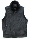 KADOYA カドヤ DECK CREW VEST ミリタリーレザーベスト