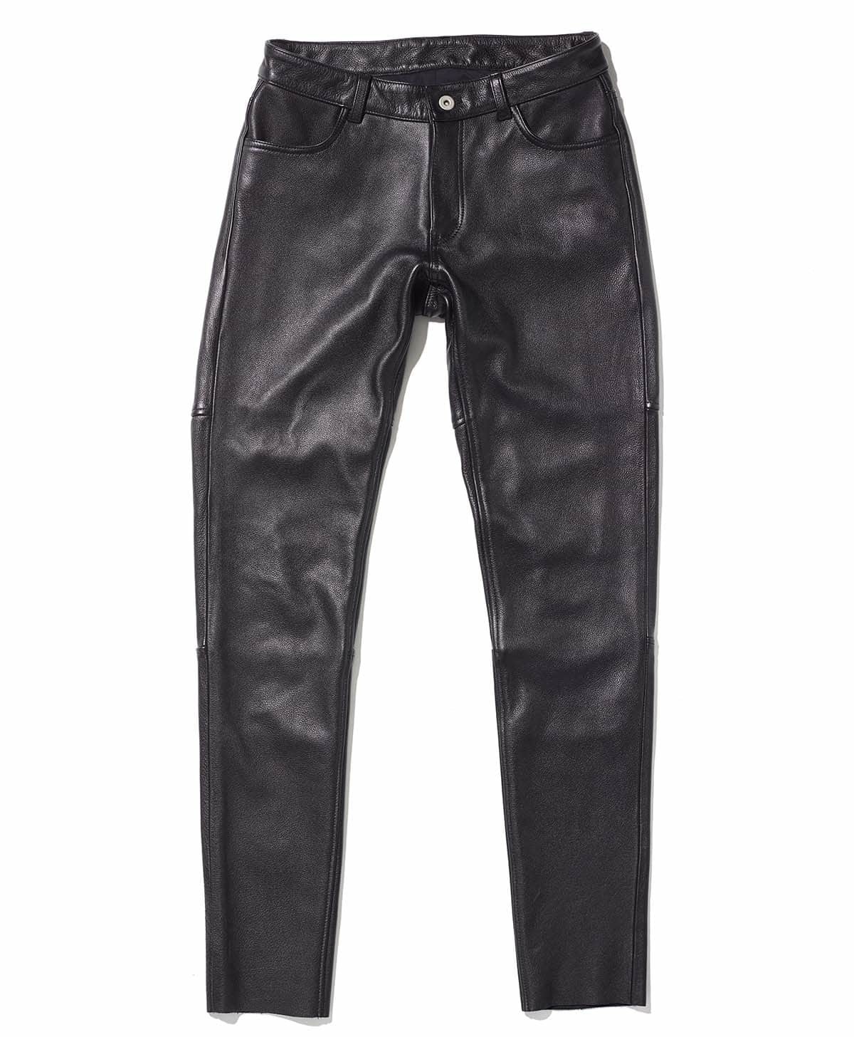 KADOYA カドヤ LEATHER SLIM PANTS スリムパンツ レディース[K’S LEATHER] レザーパンツ パンツ・ボトムス アパレル