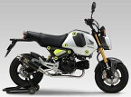 YOSHIMURA ヨシムラ 機械曲 GP-MAGNUMサイクロン EXPORT SPEC 政府認証 フルエキゾーストマフラー GROM HONDA ホンダ HONDA ホンダ サイレンサータイプ：SC(カーボンカバー)