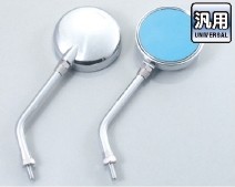 KITACO キタコ Z-IIスモールミラー ミラー ハンドル タイプ：メッキ／10mm