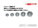 GUTS CHROME ガッツクローム HEXナット　1/2-20(細目)　ジンク