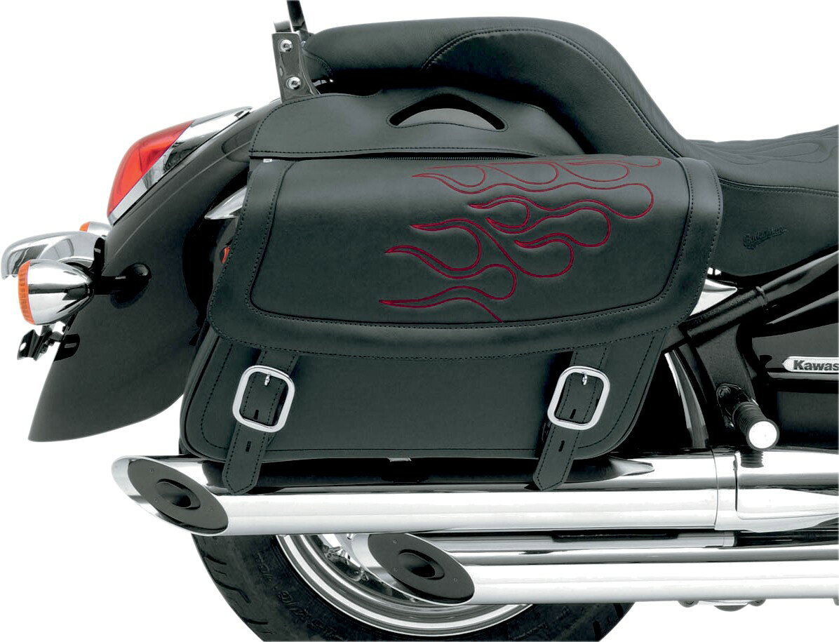 SADDLEMEN サドルメン サドルバッグ フレーム DK RD LG 【SADDLEBAG，FLAME [3501-...
