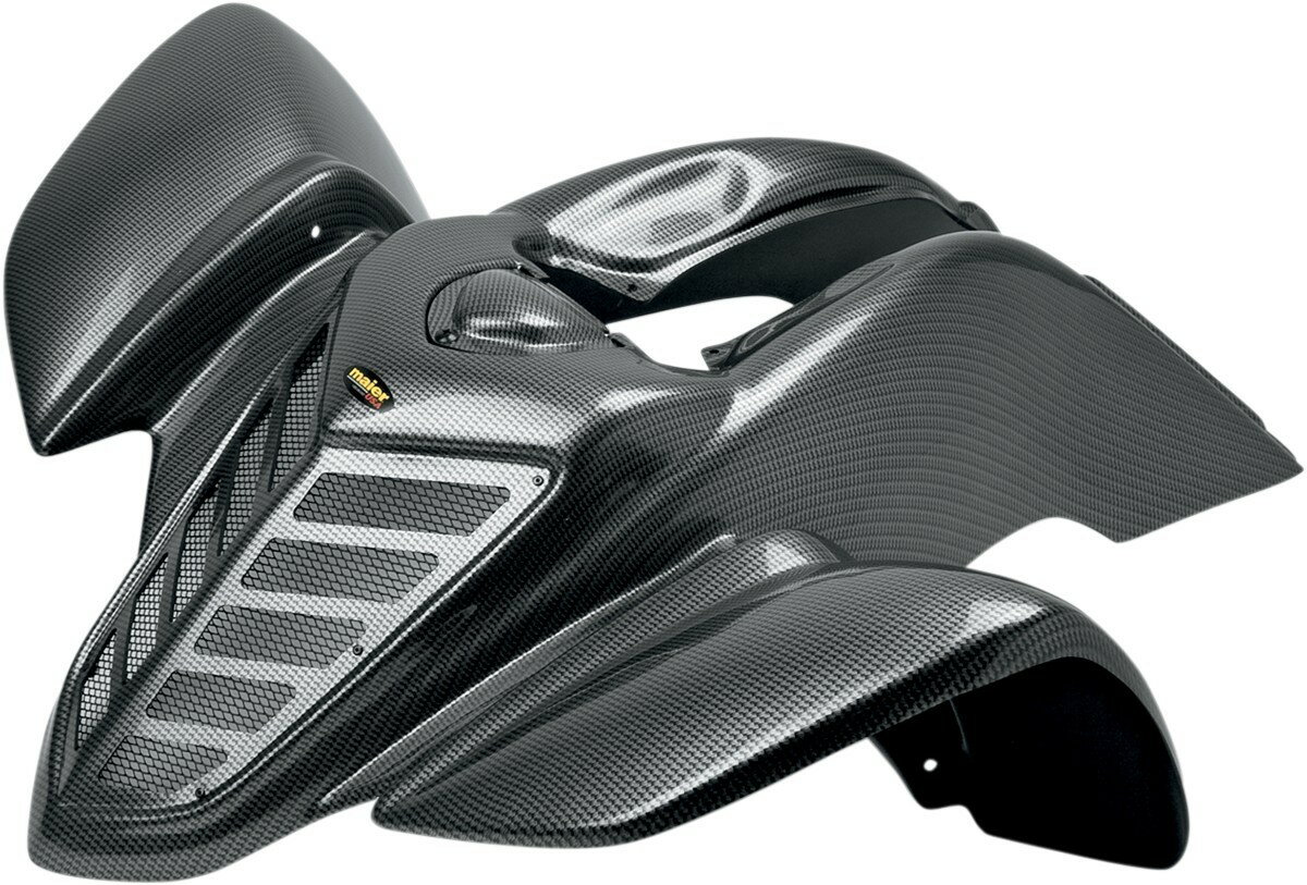 MAIER メイヤー フロントフェンダー ブラックカーボンファイバー YFM660R用【FENDER FT YFM660R BCF [1404-0278]】 Raptor 2001 - 2005 YAMAHA ヤマハ フェンダー関連 外装