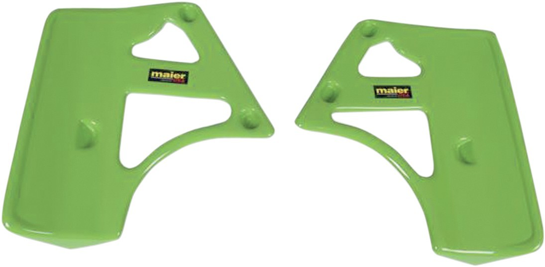 MAIER メイヤー ラジエーター スクープ KX250 85-6 グリーン 【RAD SCOOPS GRN [M57806]】 1985 - 1986 KX500 KAWASAKI カワサキ 冷却関連 エンジン