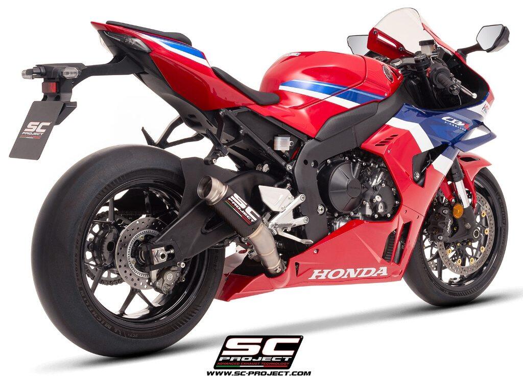 HONDA - SC-PROJECT SCプロジェクト GP70-R スリップオンサイレンサー ＆ 排気バルブ付き フルチタンリンクパイプ CBR1000RR-R FIREBLADE HONDA ホンダ スリップオンマフラー マフラー