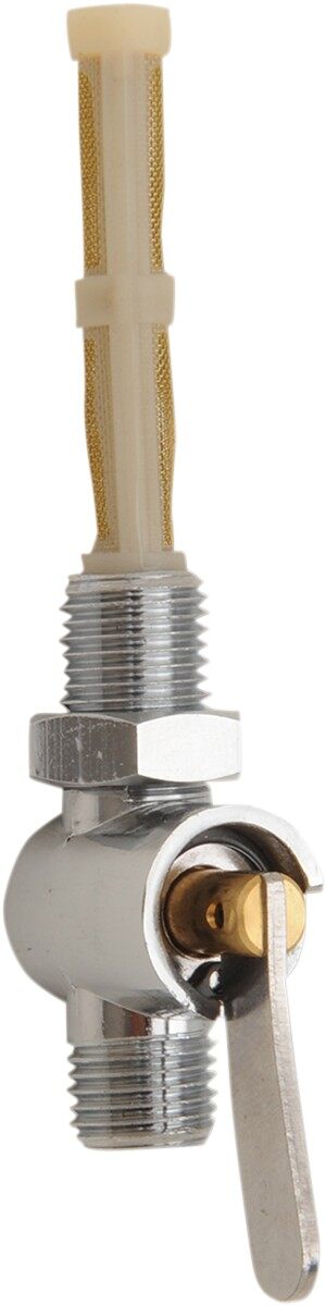 ■商品概要Color／Finish：ChromeFeatures：Straight ThroughFinish：ChromeFuel Tank Outlet Size：1／4'NPTPetcock Outlet Angle：StraightPetcock Outlet Direction：DownwardProduct Name：Fuel ValveRiding Style：StreetType：PetcockUnits：Each■詳細説明・Faithful reproductions of British-style'ON／OFF'petcocks・Thread into 1／4'NPT tank fitting and utilizes a locknut tokeeppetcock in position・Have 1／4'NPT outlet threads・Chrome finish；sold each■注意点※取り扱い説明書は英語となります。※輸入商材の為、納期が遅れる場合がございます。あらかじめご了承ください。※メーカー都合により商品の仕様変更がある場合がございます。ご了承ください。