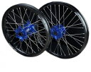 TGR TECHNIX GEAR TGRテクニクスギア TYPE-R Motocross(モトクロス)用ホイール(前後セット) WR250F YZ250FX YAMAHA ヤマハ ホイール ホイール関連 足回り ハブカラー:ゴールド / ブラックスポーク:無し / ニップルカラー:ブラック(2)