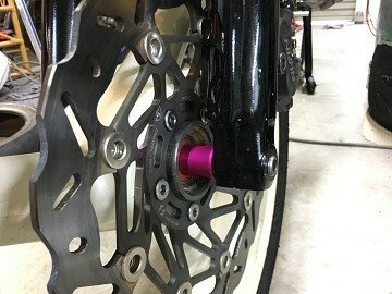 SUPER NOW スーパーナウ ホイールカラー RGV250γ SUZUKI スズキ アクスルカラー ホイール関連 足回り