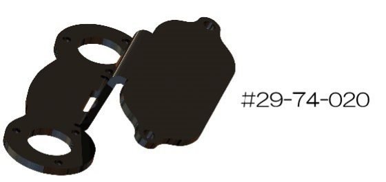 THUNDER BIKE サンダーバイク スピードメーターブラケット メーターステー メーター・インジケーター関係 電装系