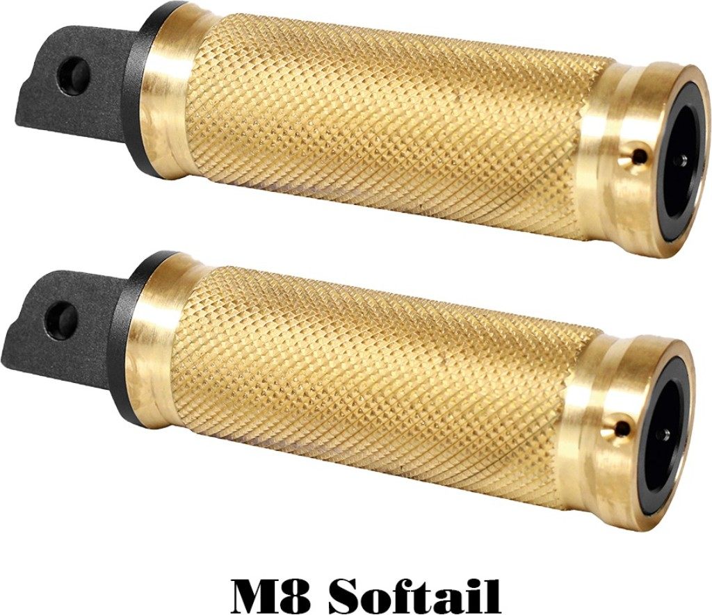 THUNDER BIKE サンダーバイク フットペグ ソフテイル HARLEY-DAVIDSON ハーレーダビッドソン ステップ 足回り タイプ：Brass