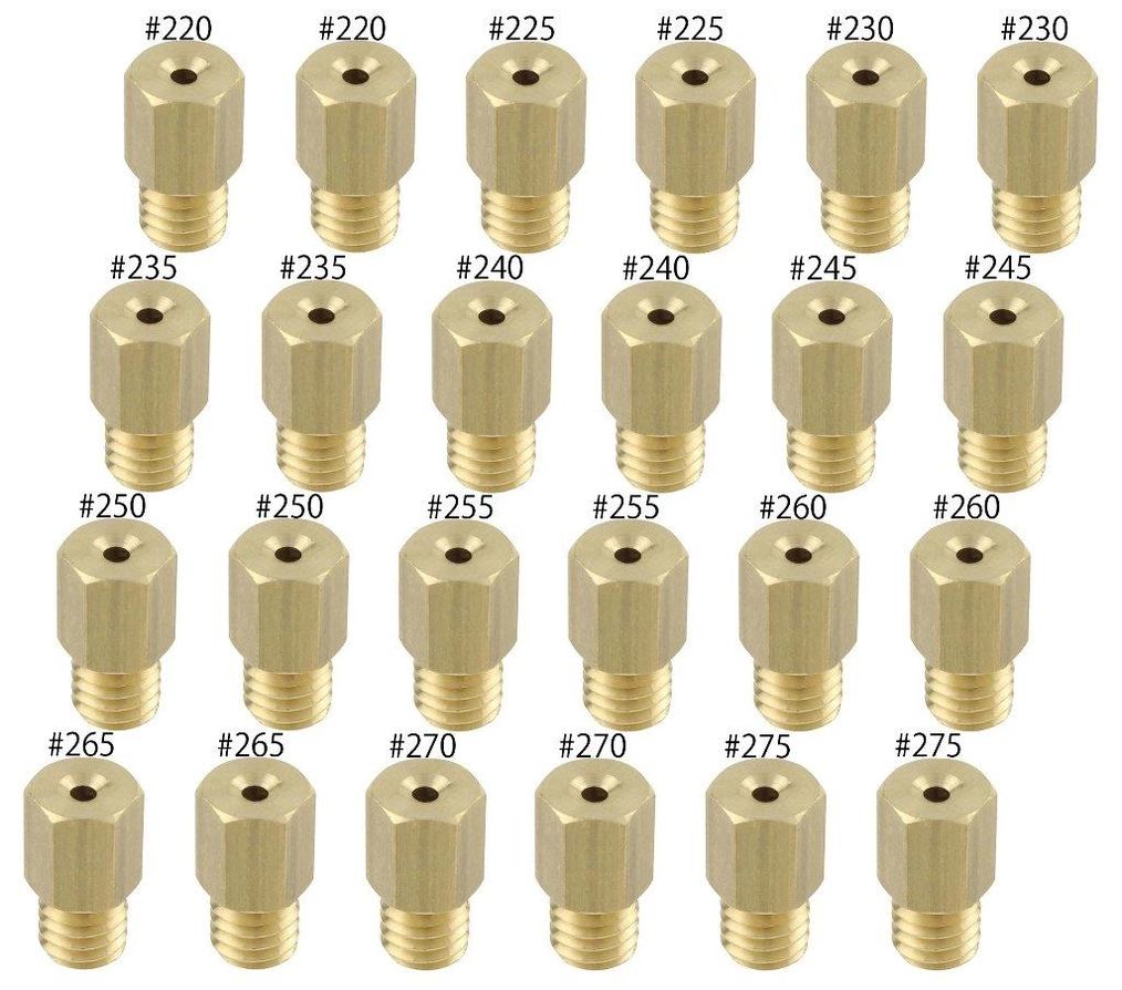 POSH Faith ポッシュ フェイス 12オーバーサイズメインジェットセット メインジェット 吸気関連 エンジン