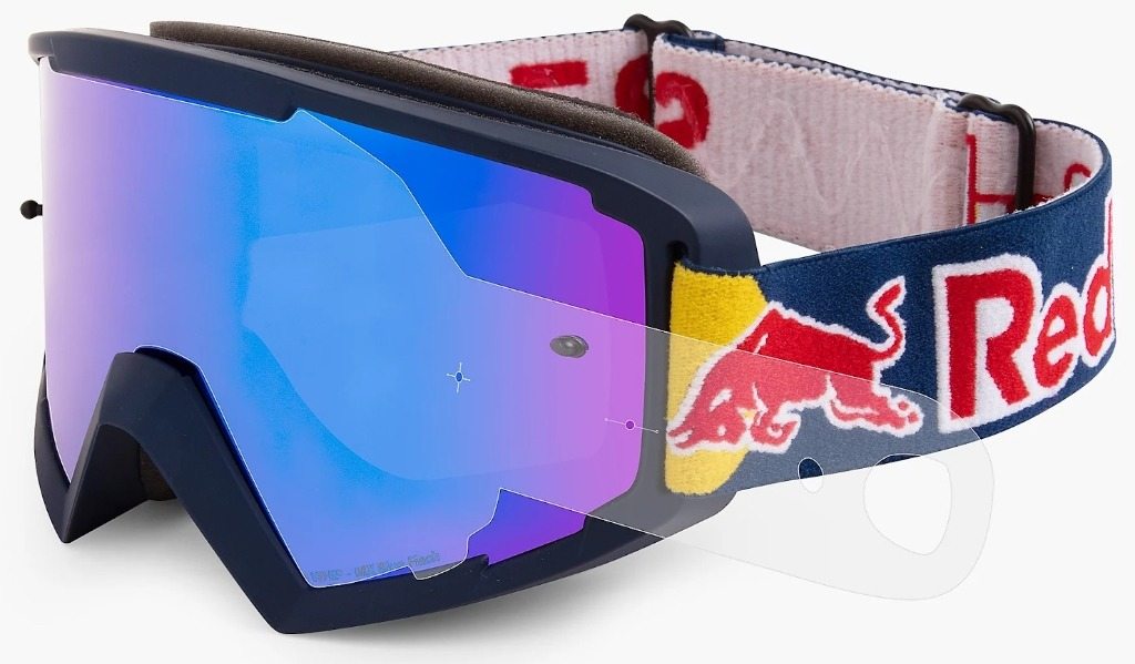 Red Bull SPECT レッドブルスペクト STRIVE MX／DH ゴーグル用ティアオフフィルム ...