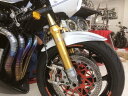 NITRO RACING ナイトロレーシング OHLINS：オーリンズ RWU ExMパッケージ ラジアルマウントキャリパー仕様 ZRX1200ダエグ KAWASAKI カワサキ フォークカラー：ブラック / フェンダー素材：カーボン / 使用するディスク径：320mm / フェンダータイプ：レーシング