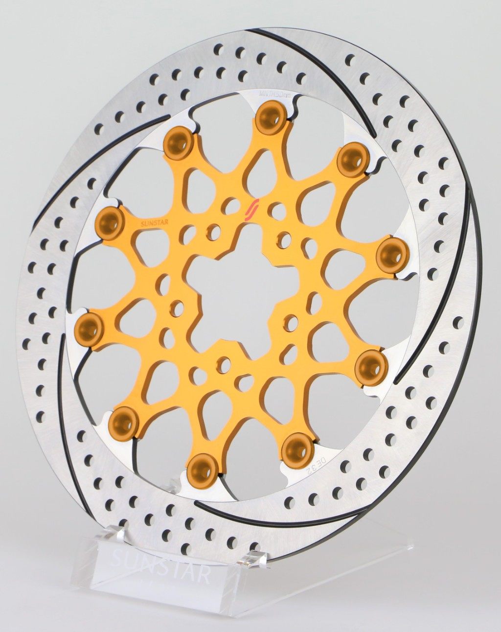 SUNSTAR サンスター PREMIUM RACING [プレミアムレーシング] フロントディスクローター 790 DUKE 890 KTM ブレーキディスクローター ブレーキ 左用 / ピンカラー：オレンジ / フローティングタイプ：セミフローティング