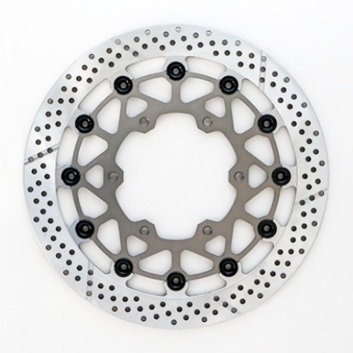 SUNSTAR サンスター WORKS EXPAND [ワークスエキスパンド] フロントディスクローター GSX-S1000 GSX-S1000 F KATANA 右用 / ピンカラー：ゴールド / フローティングタイプ：フルフローティング