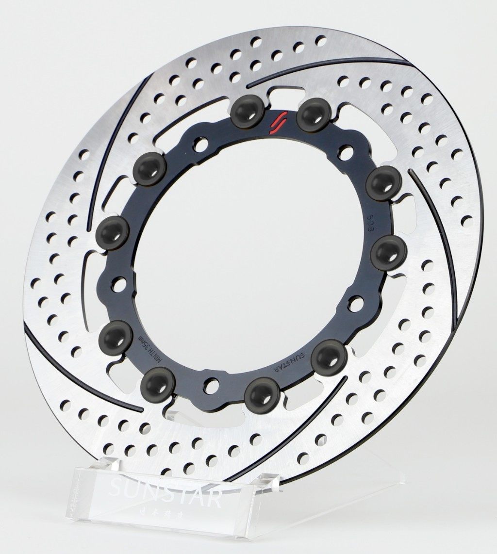 SUNSTAR サンスター PREMIUM RACING [プレミアムレーシング] フロントディスクローター TMAX TMAX530 TMAX560 YAMAHA ヤマハ ブレーキディスクローター ブレーキ 右用 / フローティングタイプ：セミフローティング