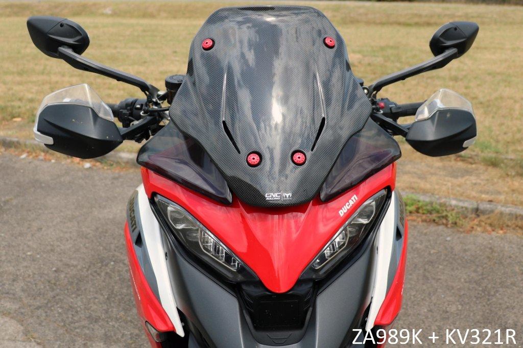 CNC Racing シーエヌシーレーシング スポーツスクリーン MULTISTRADA V4 S Sport DUCATI ドゥカティ ス..