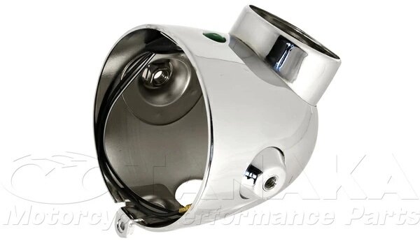 ■商品概要ニュートラルインジケーター付【材質】スチール【サイズ】取り付け幅：約130mm【代表カラー】シルバー■詳細説明4Lモンキー用 ヘッドライトケース メッキ5Lモンキーのスピードメーターが装着可能です。■注意点※リム＆レンズは付属しません。※本商品はキットでの販売になりますが、装着に当たっては専門知識を持っている方が行ってください。※本商品は輸入商品のため、微細な傷が入っている場合がございます。※メーカー都合により商品の仕様変更がある場合がございます。ご了承ください。※ロットによってインジケーターの色が異なる場合がございます■適合車種4Lモンキー&ensp;4Lモンキー&ensp;&ensp;備考: Z50M ※ホンダ純正4Lレンズ＆リム対応※田中商会販売4Lモンキーヘッドライト用レンズ＆リム対応