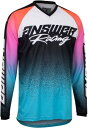 ANSWER アンサー 22モデル SYNCRON PRISM MXジャージ 【キッズ】 オフロードジャージ オフロードバイクウェア アパレル