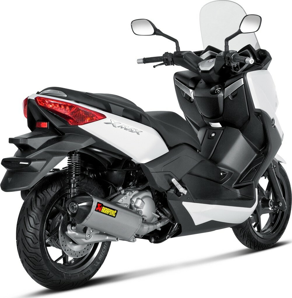 AKRAPOVIC アクラポビッチ スリップオンマフラー ステンレス X-CITY250 X-MAX250 XMAX300 YAMAHA ヤマハ マフラー