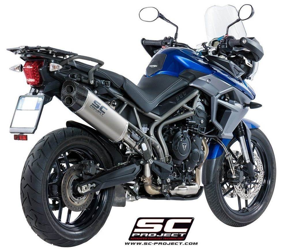 SC-PROJECT SCプロジェクト アドベンチャー スリップオンサイレンサー【公道走行可】 TIGER800XC TIGER800XCa TIGER800XCx TIGER800XR TIGER800XRT TIGER800XRx TRIUMPH トライアンフ スリップオンマフラー マフラー
