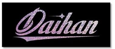 Daihan ダイハン STICKER'Daihan'NOIZY HOLOGRAM ステッカー・デカール 外装