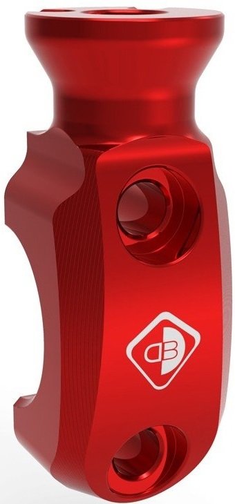 DUCABIKE (DBK) ドゥカバイク (ディービーケー) マスターシリンダークランプ MULTISTRADA V2 V4 S PIKES PEAK DUCATI ドゥカティ その他クラッチマスターシリンダーオプション・補修部品 駆動系 カラー：レッド