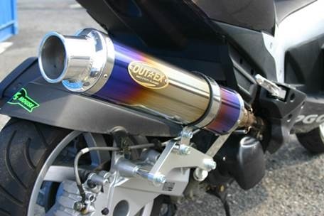 OUTEX アウテックス OUTEX.R-STG フルエキゾーストマフラー G-MAX150 PGO マフラー